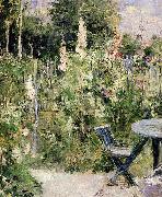 Berthe Morisot Rose Tremiere, Musee Marmottan Monet, oil on canvas